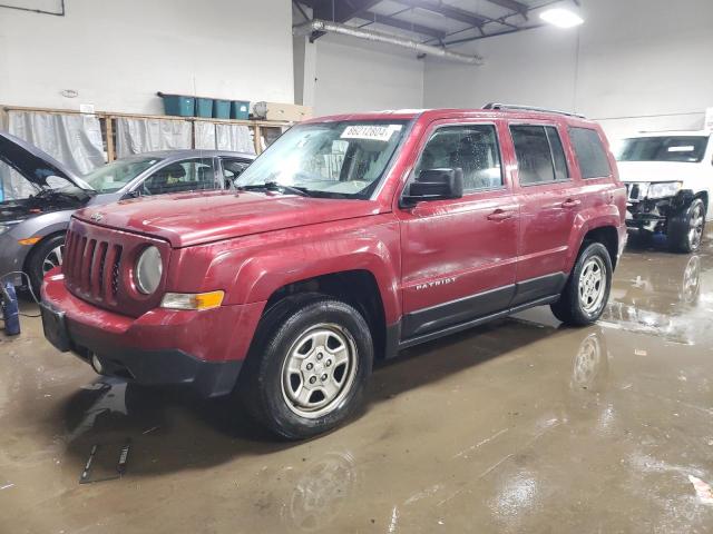 JEEP PATRIOT SP 2016 with VIN 1C4NJPBB7GD590422 - Photo from auction
