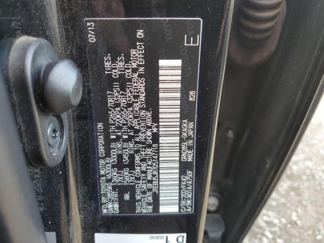Photo 14 from auction – 2013 TOYOTA 4RUNNER SR with VIN JTEBU5JR7D5147718