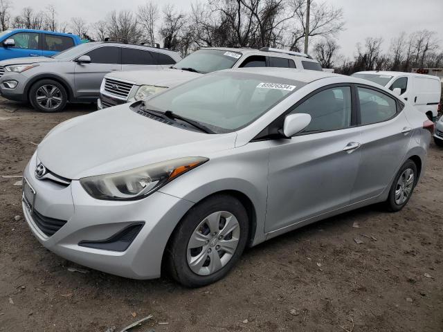 HYUNDAI ELANTRA SE 2016 with VIN 5NPDH4AE7GH675725 - Photo from auction