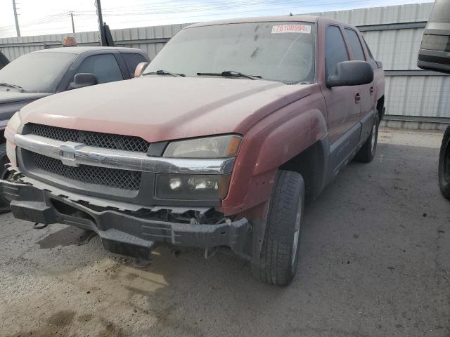 CHEVROLET AVALANCHE 2002 with VIN 3GNEC13T22G155356 - Photo from auction