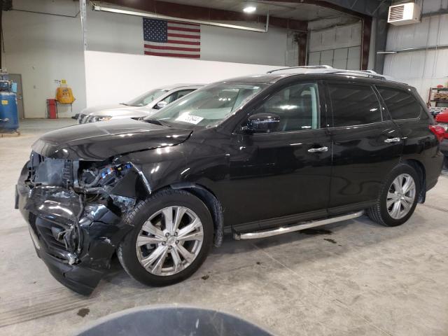 NISSAN PATHFINDER 2018 with VIN 5N1DR2MM8JC658709 - Photo from auction