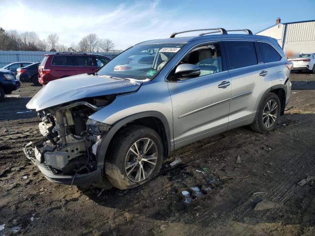 TOYOTA HIGHLANDER 2016 with VIN 5TDJKRFH4GS313169 - Photo from auction
