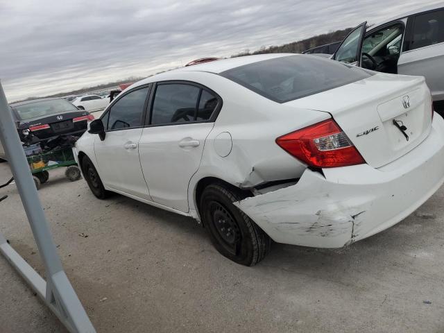 Photo 2 from auction – 2012 HONDA CIVIC LX with VIN 19XFB2F5XCE020450