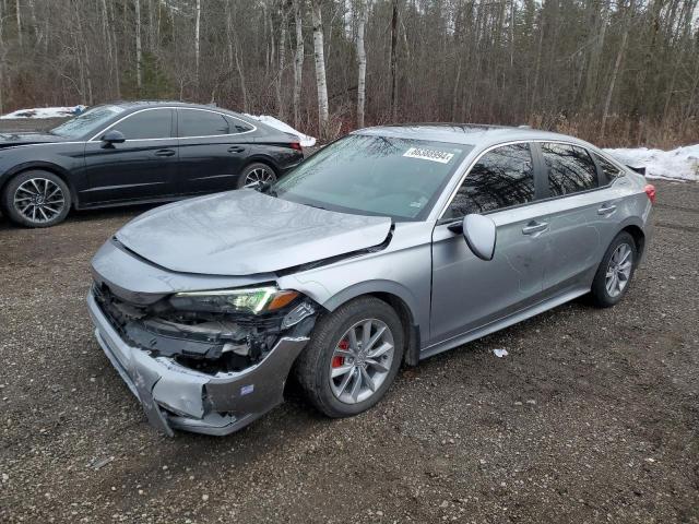 HONDA CIVIC EX 2022 with VIN 2HGFE2F38NH124790 - Photo from auction