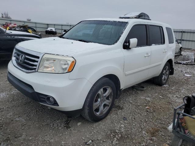 HONDA PILOT EXL 2013 with VIN 5FNYF4H65DB059506 - Photo from auction