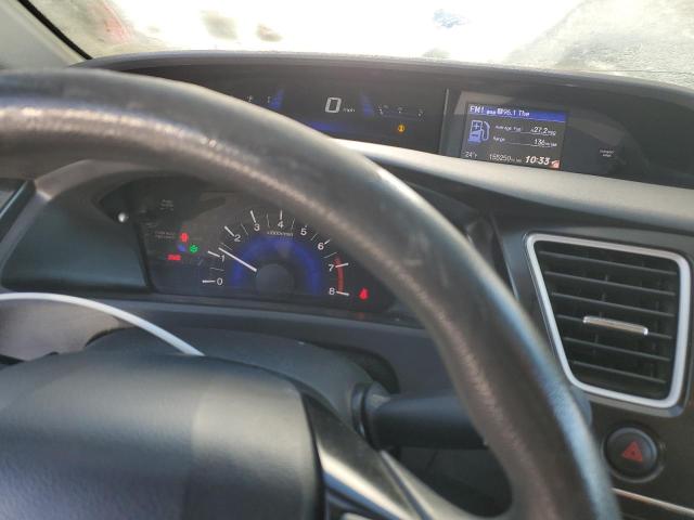 Photo 9 from auction – 2013 HONDA CIVIC LX with VIN 19XFB2E50DE062872