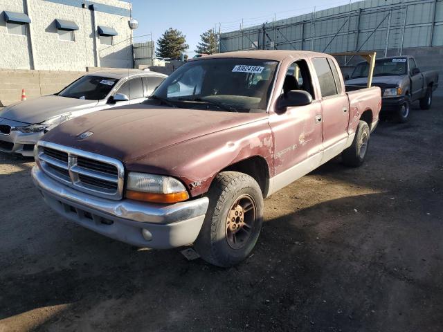 DODGE DAKOTA QUA 2000 with VIN 1B7GL2AN1YS608072 - Photo from auction