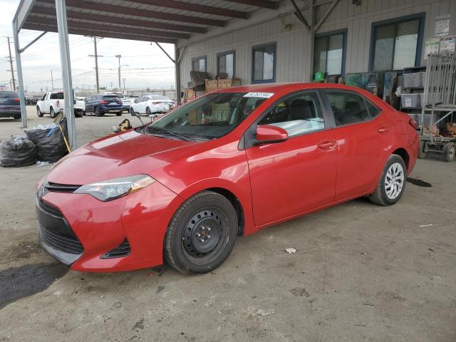 TOYOTA COROLLA L 2018 with VIN 2T1BURHE3JC037858 - Photo from auction