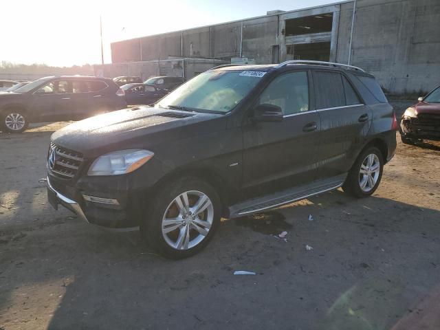 MERCEDES-BENZ ML 350 BLU 2012 with VIN 4JGDA2EB4CA024395 - Photo from auction