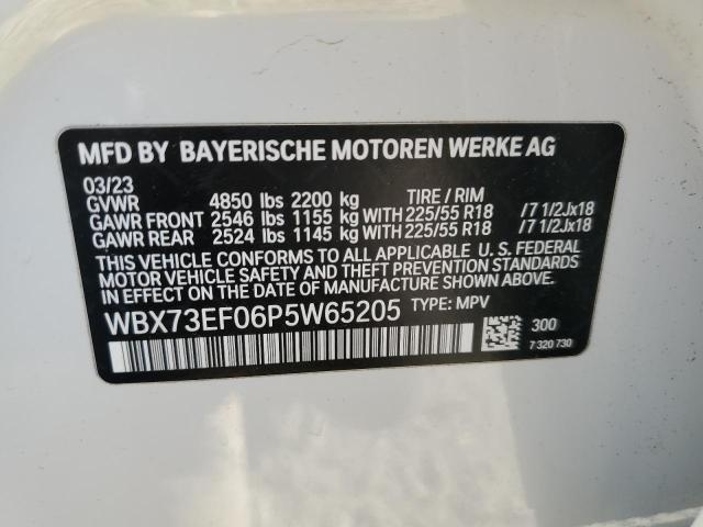 Photo 14 from auction – 2023 BMW X1 XDRIVE2 with VIN WBX73EF06P5W65205