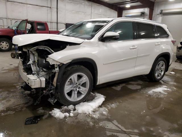 TOYOTA HIGHLANDER 2016 with VIN 5TDDKRFH6GS334943 - Photo from auction