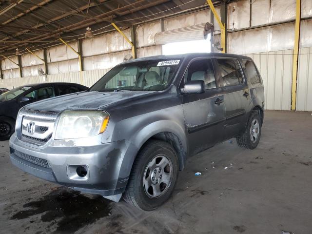 HONDA PILOT LX 2011 with VIN 5FNYF3H28BB002639 - Photo from auction
