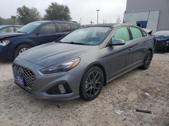 HYUNDAI SONATA LIM 2019 with VIN 5NPE34AB4KH811830 - Photo from auction