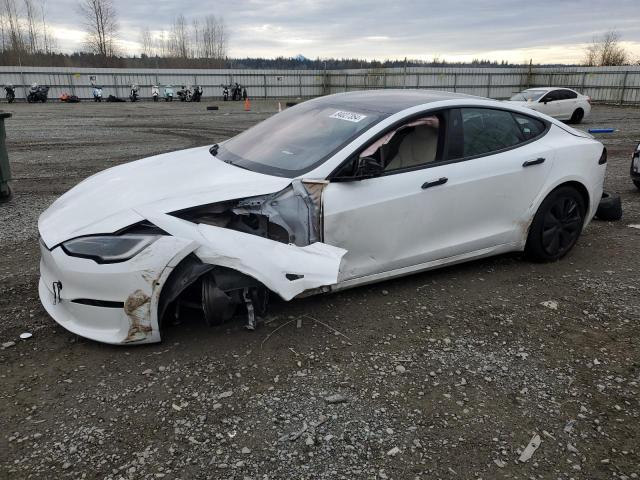 TESLA MODEL S 2022 with VIN 5YJSA1E57NF483351 - Photo from auction