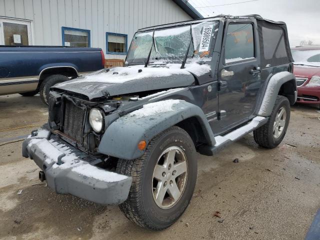 JEEP WRANGLER S 2010 with VIN 1J4AA2D14AL127571 - Photo from auction
