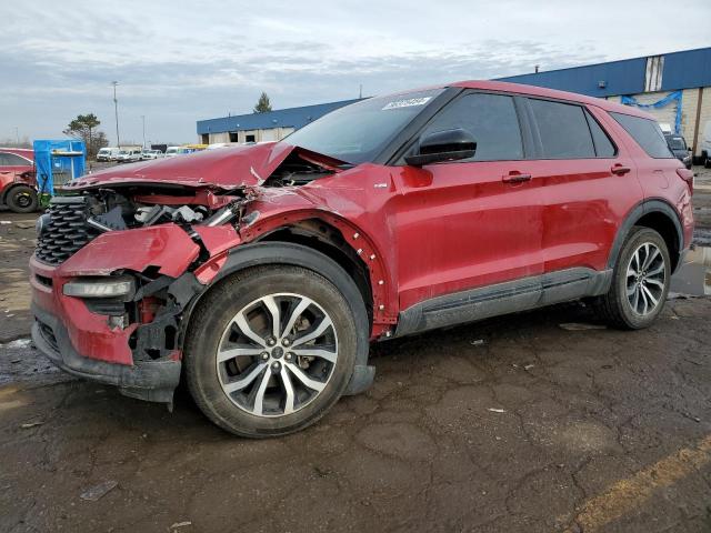 FORD EXPLORER S 2022 with VIN 1FMSK8KH4NGA99453 - Photo from auction