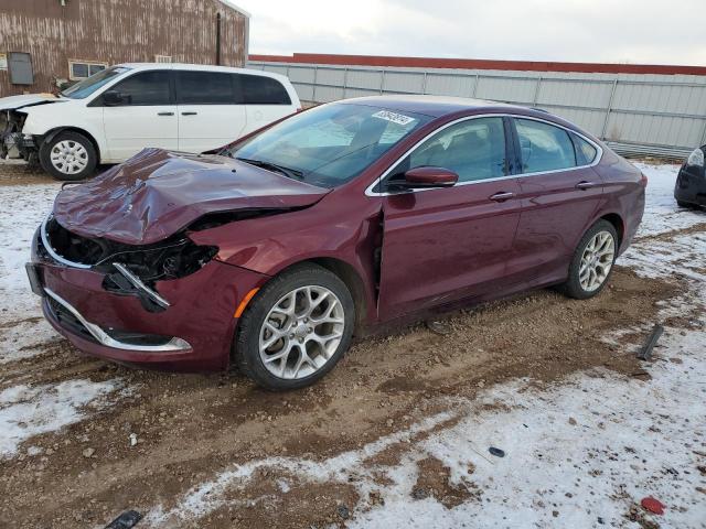 CHRYSLER 200 C 2015 with VIN 1C3CCCEG3FN592991 - Photo from auction