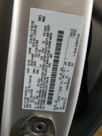 Photo 14 from auction – 2020 FORD ESCAPE SE with VIN 1FMCU9BZ2LUC12618