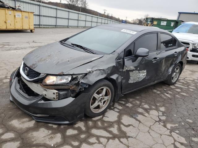 HONDA CIVIC LX 2013 with VIN 19XFB2F54DE086235 - Photo from auction