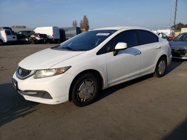 HONDA CIVIC HF 2013 with VIN 2HGFB2F60DH552449 - Photo from auction