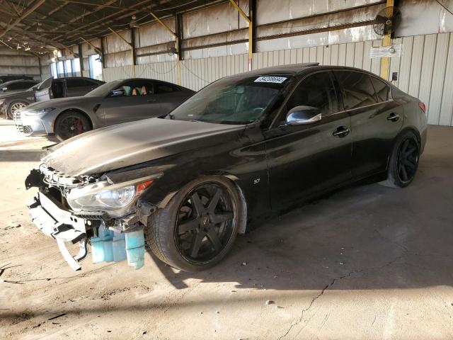 INFINITI Q50 BASE 2014 with VIN JN1BV7AP1EM687247 - Photo from auction