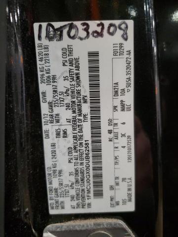 Photo 14 from auction – 2013 FORD ESCAPE SE with VIN 1FMCU0GX0DUB62581