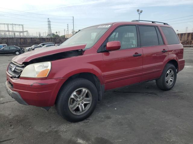 Photo 1 from auction – 2004 HONDA PILOT EXL with VIN 2HKYF18604H573893