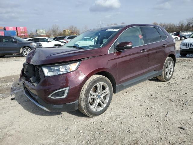 FORD EDGE TITAN 2017 with VIN 2FMPK4K99HBB29632 - Photo from auction