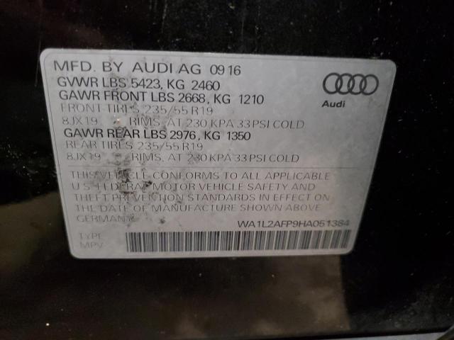 Photo 14 from auction – 2017 AUDI Q5 PREMIUM with VIN WA1L2AFP9HA051384