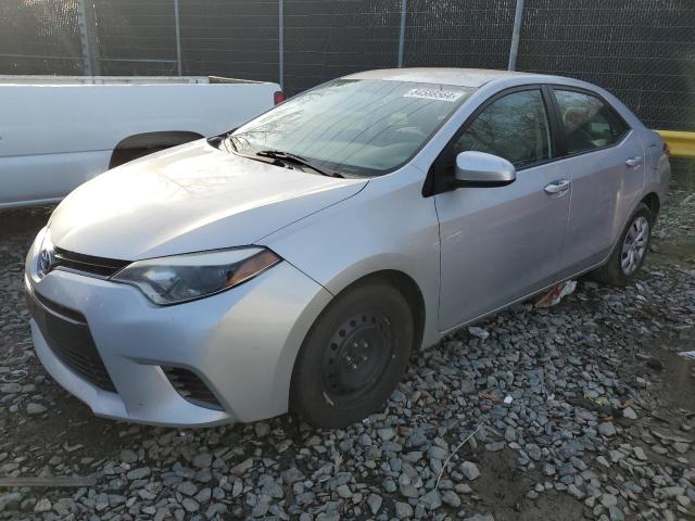 TOYOTA COROLLA L 2015 with VIN 2T1BURHE8FC463326 - Photo from auction