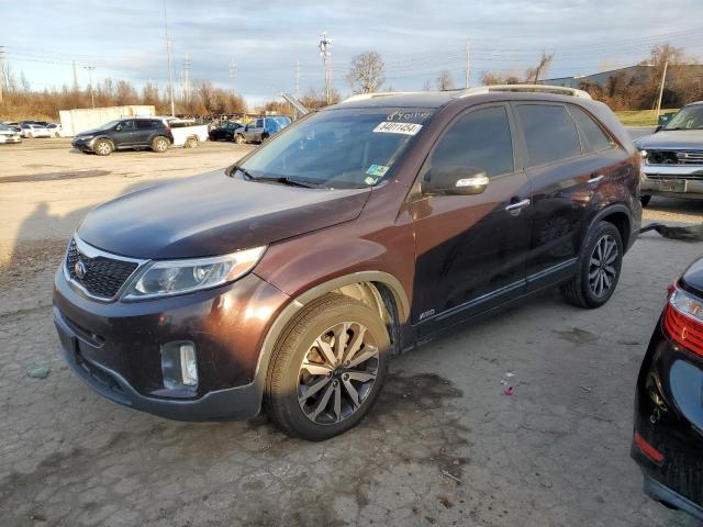 KIA SORENTO LX 2015 with VIN 5XYKTCA63FG585261 - Photo from auction
