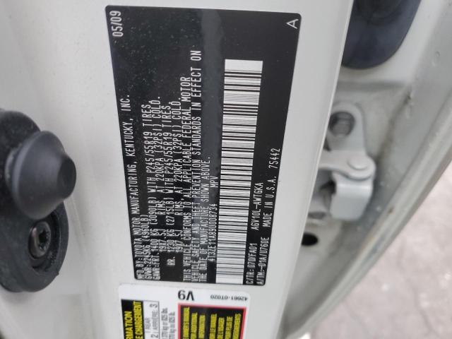 Photo 14 from auction – 2009 TOYOTA VENZA with VIN 4T3ZE11A89U008734