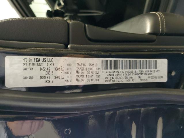 Photo 14 from auction – 2017 JEEP GRAND CHER with VIN 1C4RJFBG2HC741584
