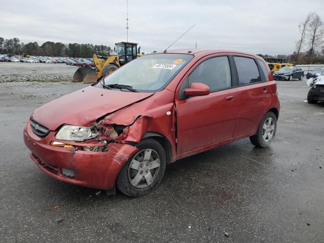 CHEVROLET AVEO BASE 2007 with VIN KL1TD66627B686905 - Photo from auction