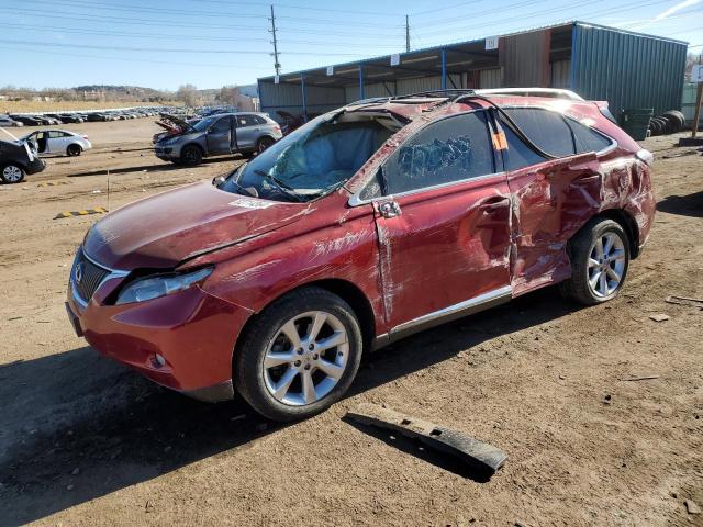 LEXUS RX 350 2011 with VIN 2T2BK1BA2BC108011 - Photo from auction