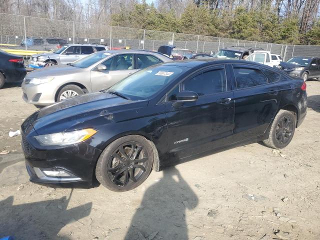 FORD FUSION SE 2017 with VIN 3FA6P0LU8HR374023 - Photo from auction