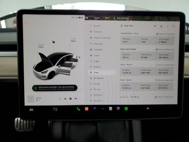 Photo 9 from auction – 2023 TESLA MODEL 3 with VIN 5YJ3E1EC7PF553098