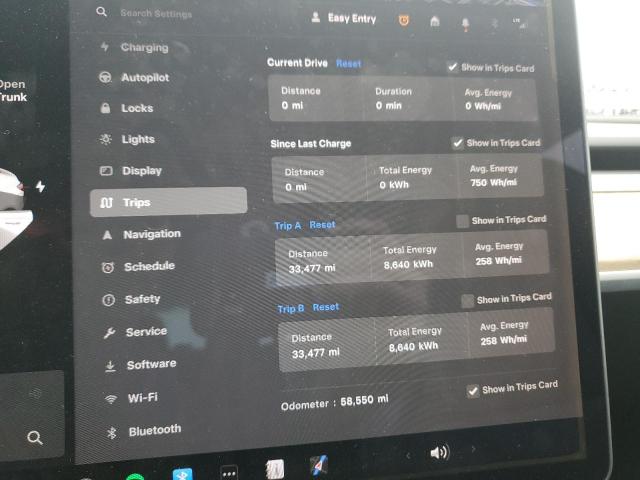 Photo 9 from auction – 2019 TESLA MODEL 3 with VIN 5YJ3E1EA7KF317543