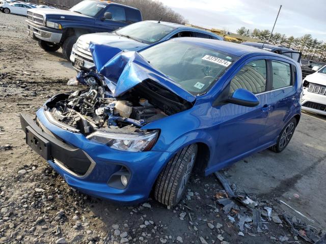 CHEVROLET SONIC LT 2020 with VIN 1G1JD6SB6L4136598 - Photo from auction