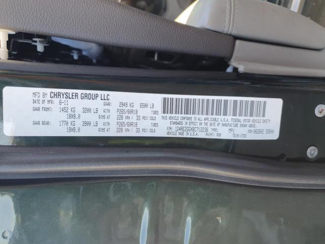 Photo 14 from auction – 2011 DODGE DURANGO EX with VIN 1D4RE2GGXBC712236