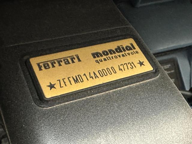Photo 10 from auction – 1983 FERRARI MONDIAL QU with VIN ZFFMD14A0D0047731