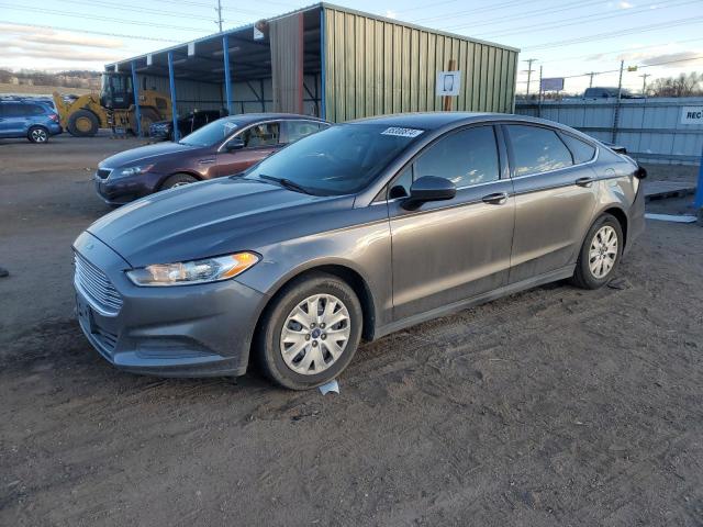 FORD FUSION S 2014 with VIN 1FA6P0G73E5381125 - Photo from auction