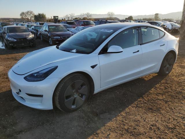 TESLA MODEL 3 2021 with VIN 5YJ3E1EBXMF010041 - Photo from auction