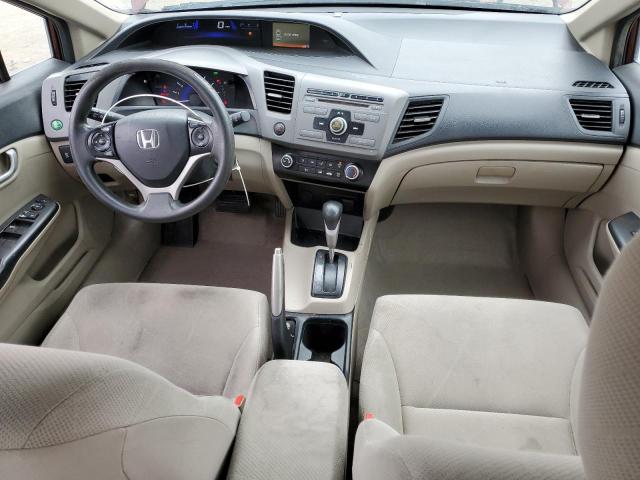 Photo 8 from auction – 2012 HONDA CIVIC LX with VIN 19XFB2F55CE349038
