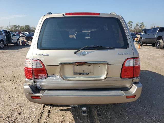 Photo 6 from auction – 2000 LEXUS LX 470 with VIN JT6HT00W1Y0104773