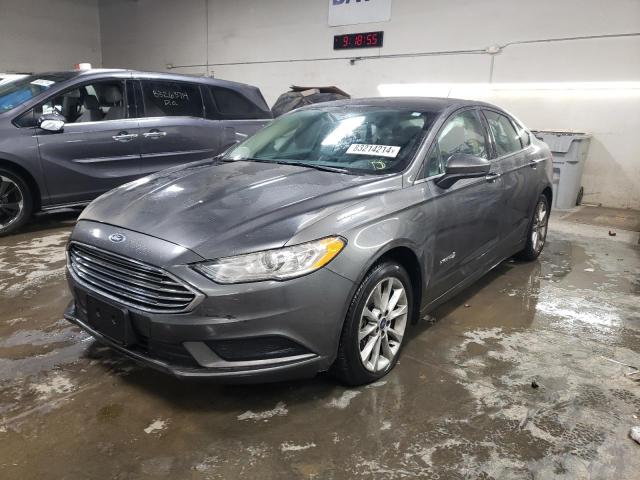 FORD FUSION SE 2017 with VIN 3FA6P0LU5HR158372 - Photo from auction
