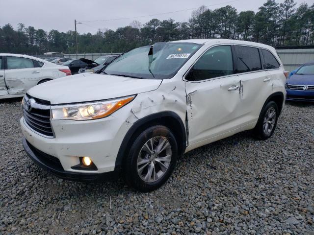 TOYOTA HIGHLANDER 2014 with VIN 5TDZKRFH8ES016101 - Photo from auction