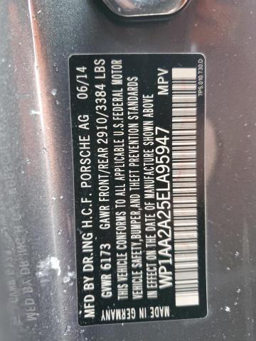 Photo 14 from auction – 2014 PORSCHE CAYENNE with VIN WP1AA2A25ELA95947