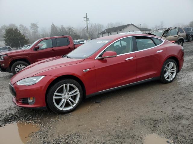 TESLA MODEL S 85 2014 with VIN 5YJSA1H1XEFP55187 - Photo from auction