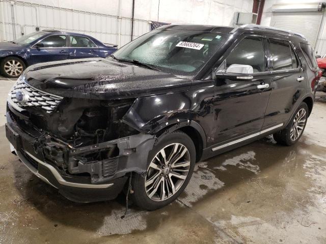 FORD EXPLORER P 2018 with VIN 1FM5K8HT1JGA25510 - Photo from auction